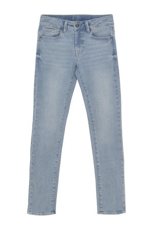 straight leg jeans light blue denim