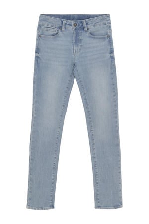 straight leg jeans light blue denim