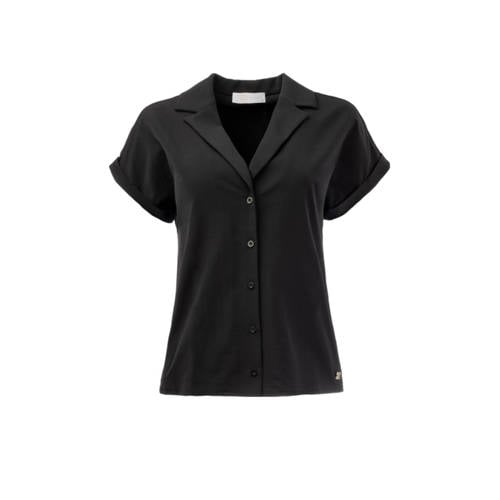 TQ-Amsterdam travelstof blouse zwart afbeelding