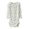 NAME IT BABY wollen romper wit/blauw/grijs