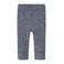 NAME IT BABY wollen slim babybroek grijs