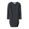 NAME IT BABY wollen gemêleerde romper - donkerblauw