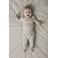 NAME IT BABY wollen gemêleerde romper - zand