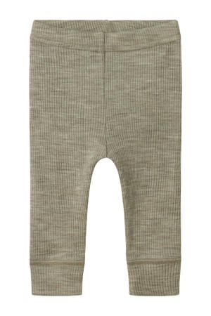 wollen babybroek groen