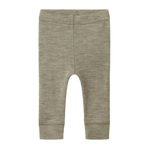 NAME IT BABY wollen babybroek groen afbeelding