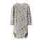 NAME IT BABY wollen romper grijs