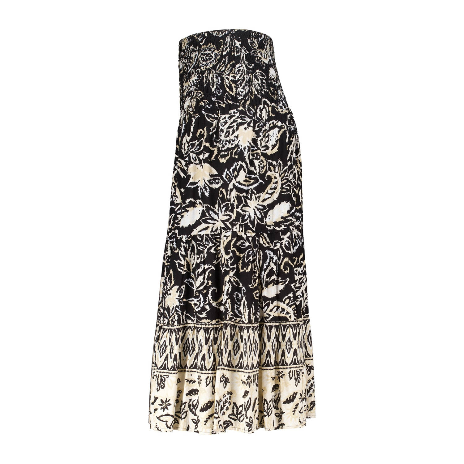 MS Mode maxi rok zwart