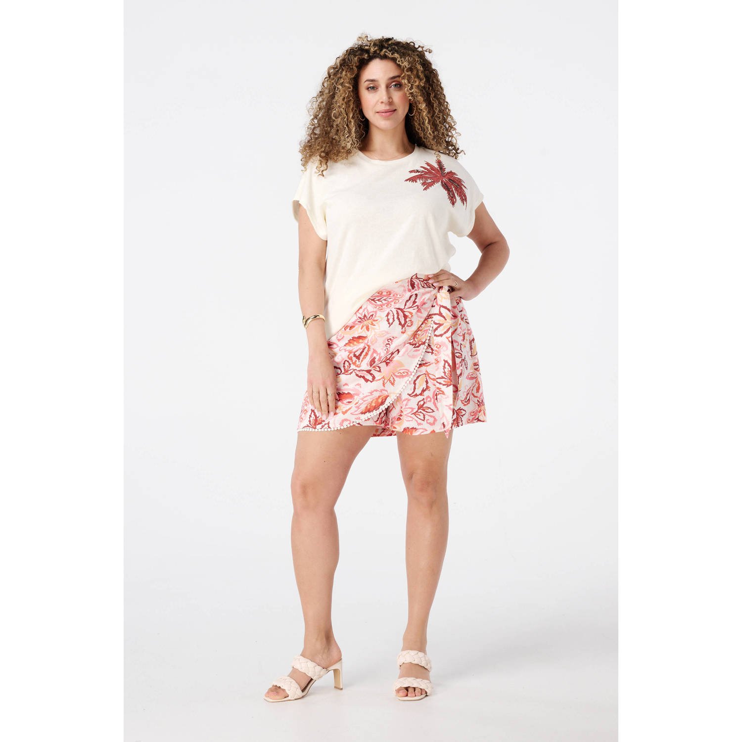 MS Mode skort rood