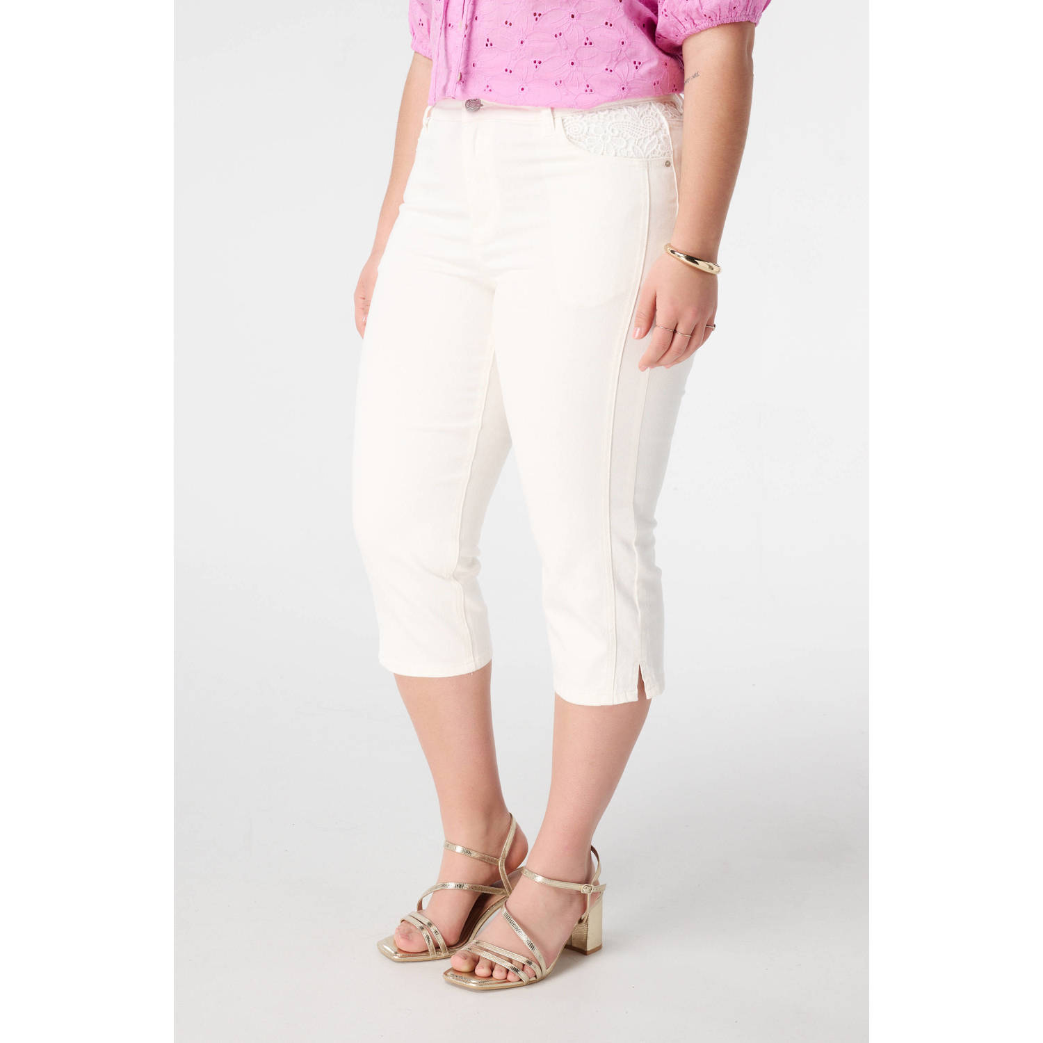 MS Mode capri jeans ecru