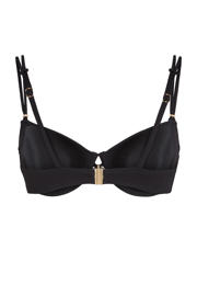 thumbnail: Hunkemöller voorgevormde beugel bikinitop Holbox zwart