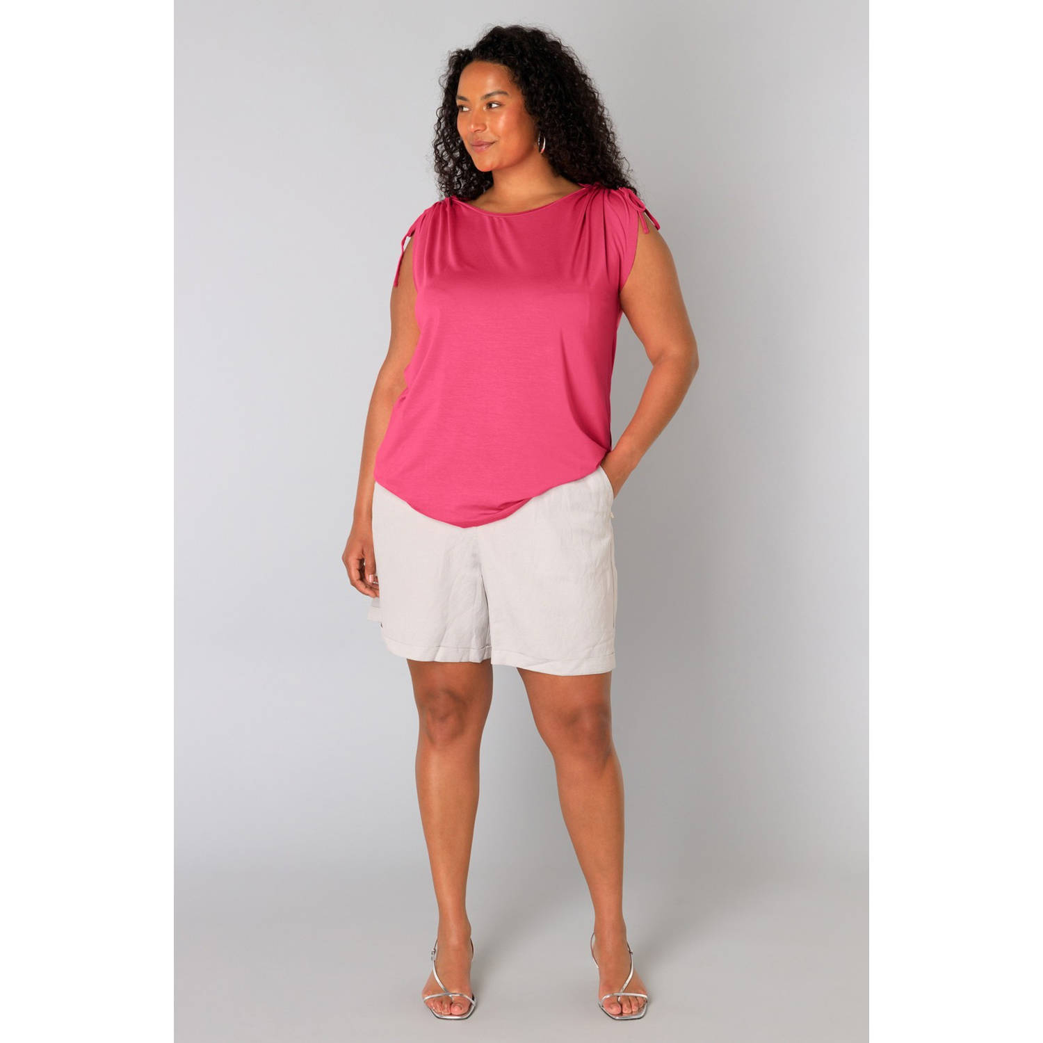 Yesta top fuchsia