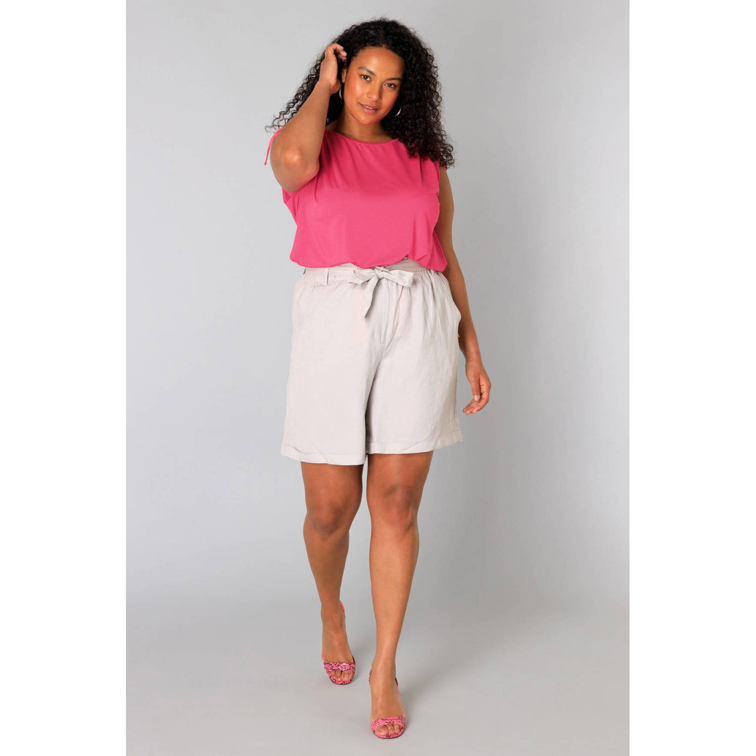 Yesta top fuchsia