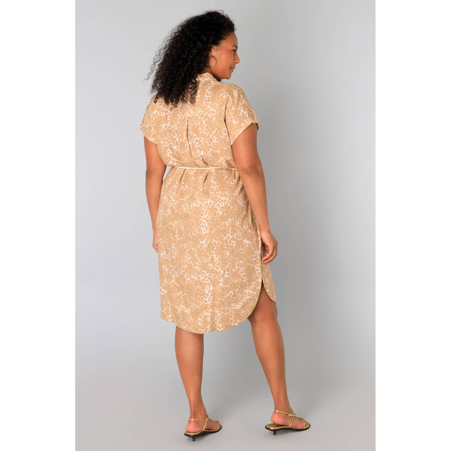 Yesta blousejurk beige