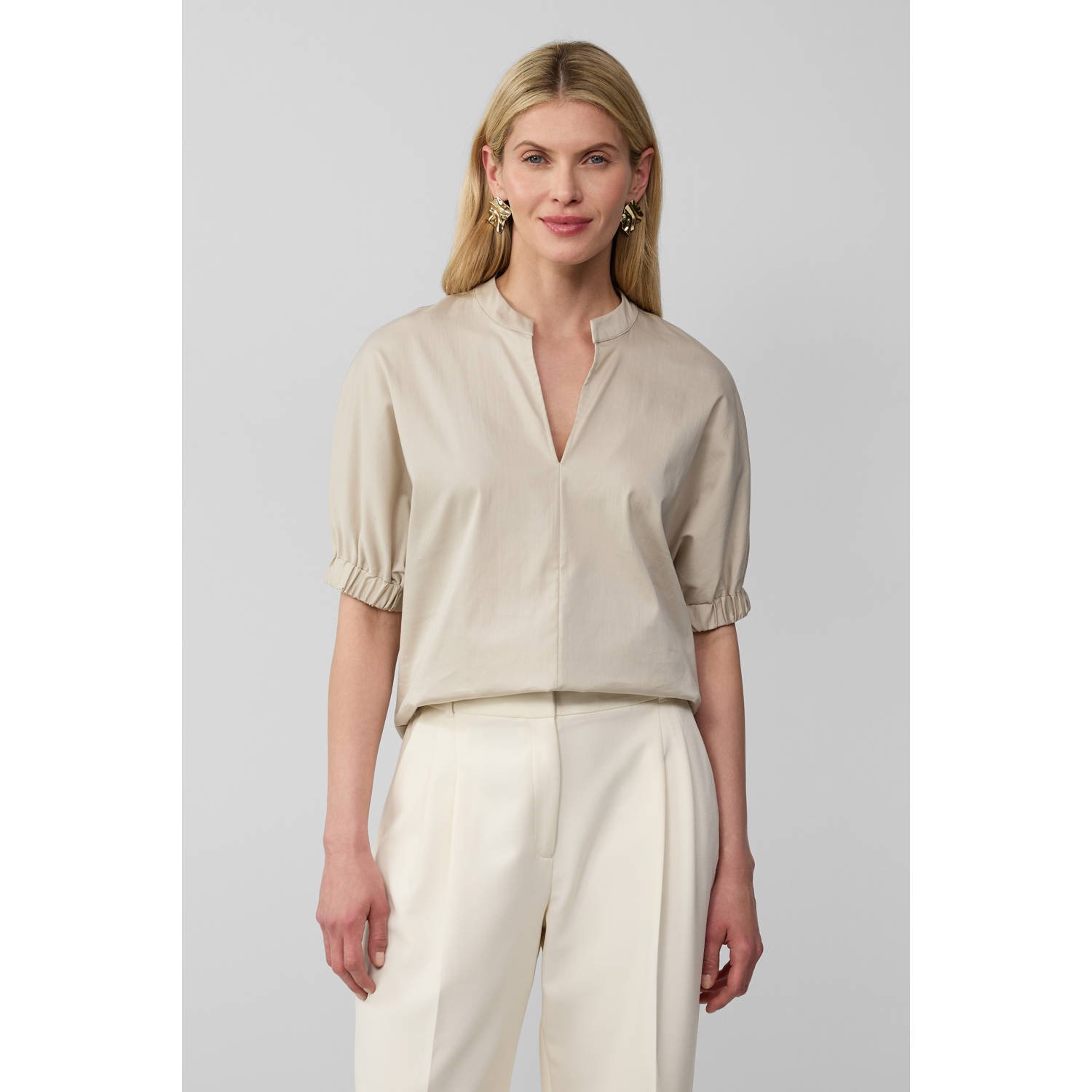 S.Oliver BLACK LABEL Blouse met korte mouwen