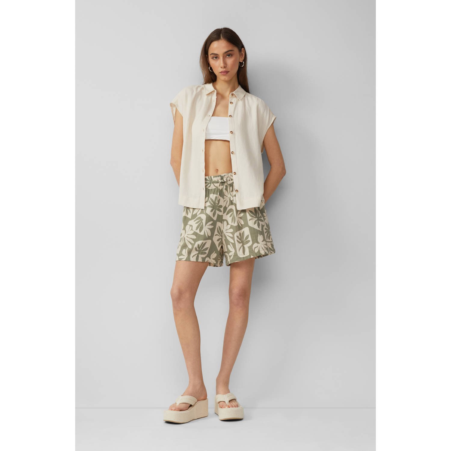 Q S by s.Oliver blouse ecru