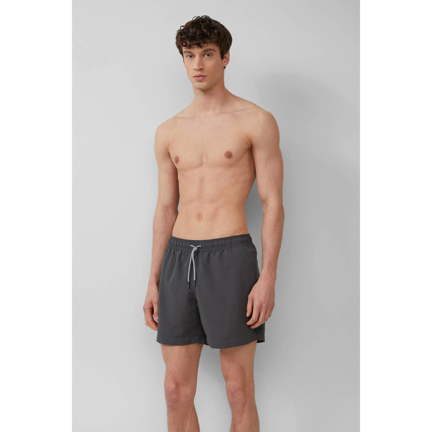 s.Oliver Big Size zwemshort donkergrijs