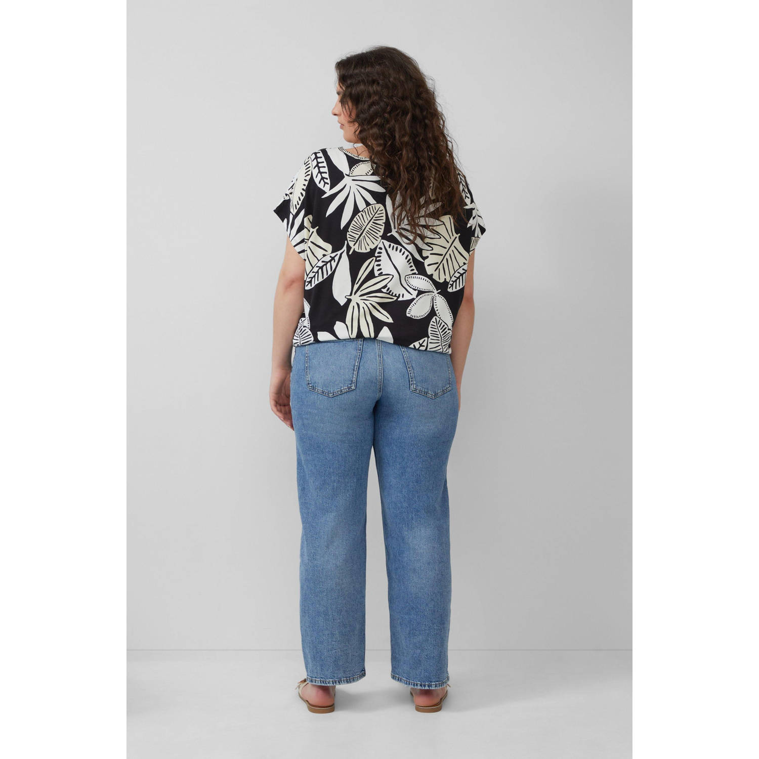 s.Oliver Curve top zwart
