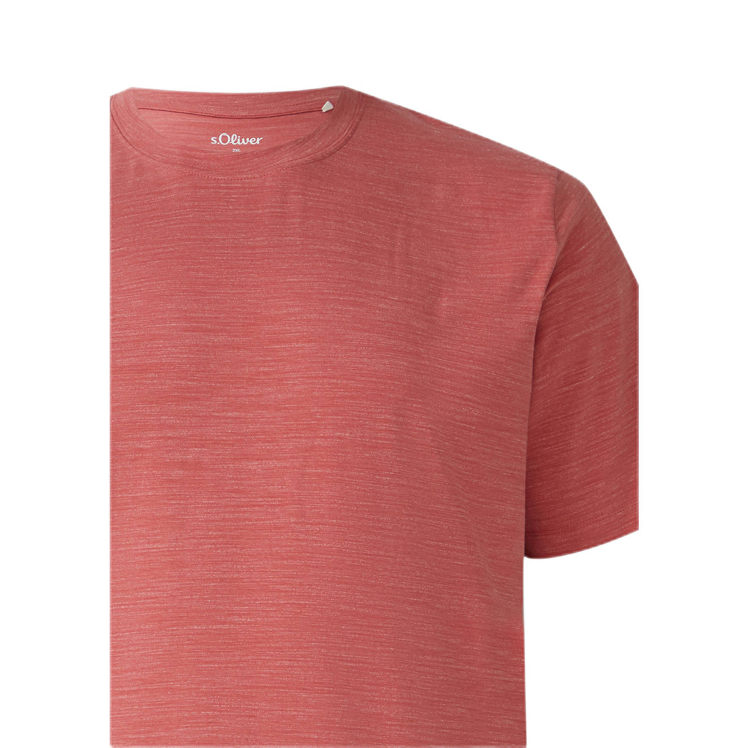 s.Oliver Big Size T-shirt koraalrood