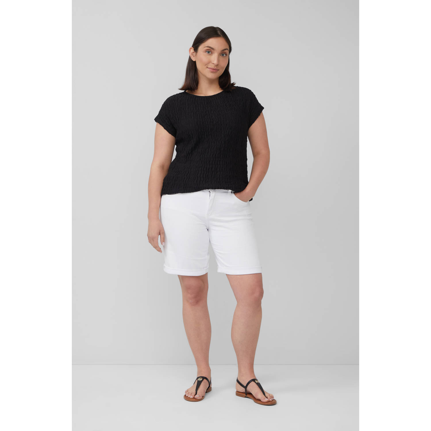 s.Oliver Curve top zwart