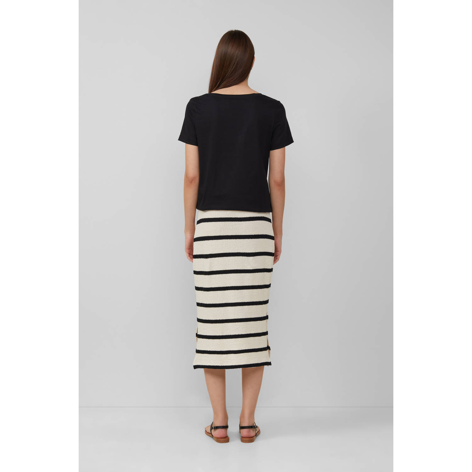 s.Oliver T-shirt zwart