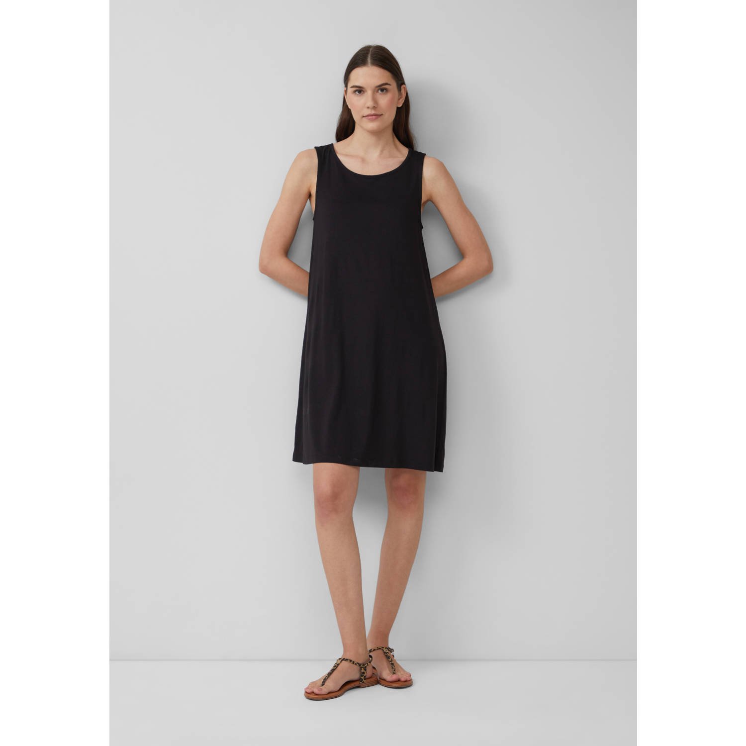 S.Oliver RED LABEL Relaxed fit mini-jurk van katoenmix