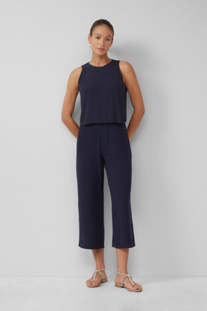 regular jumpsuit donkerblauw