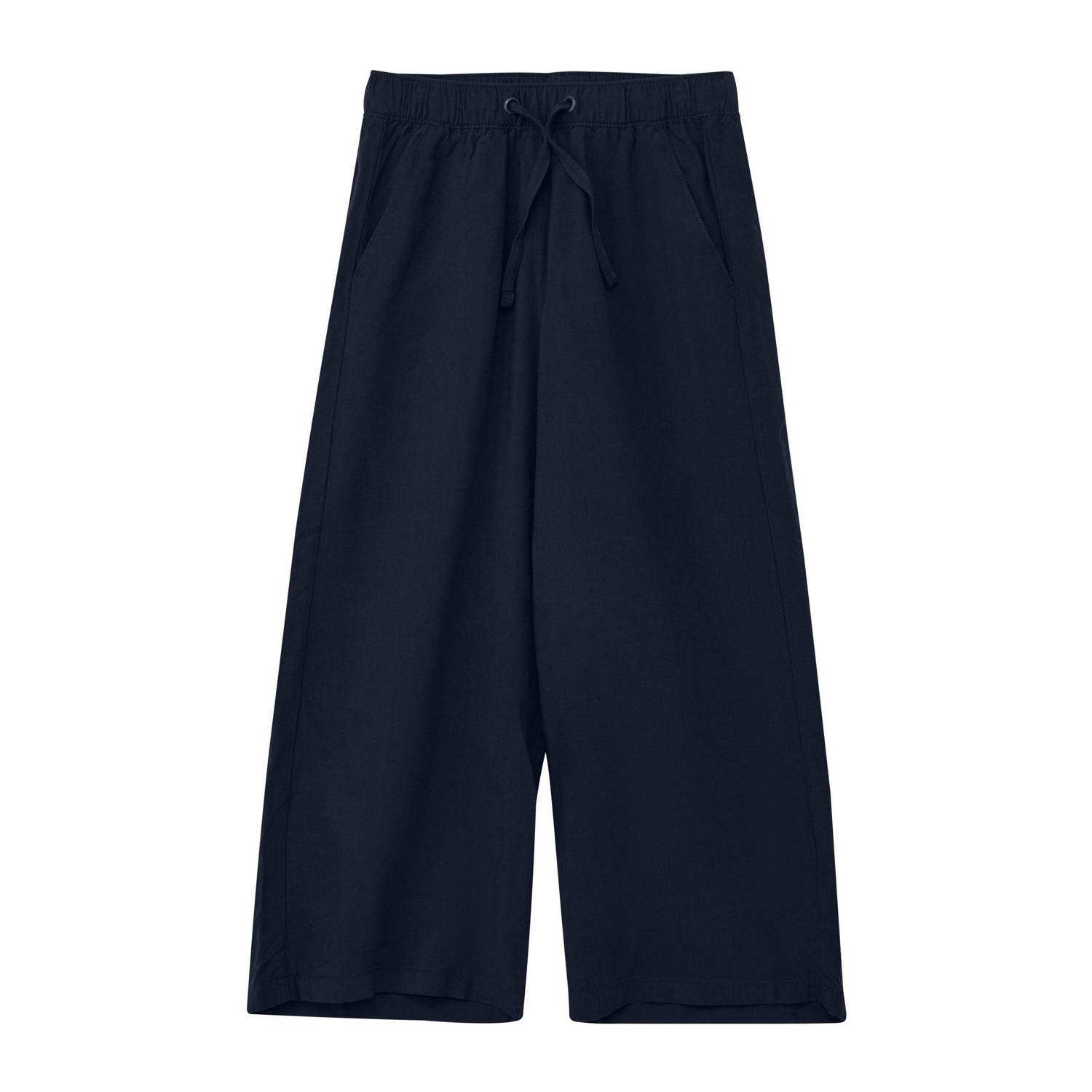 S.Oliver casual broek donkerblauw