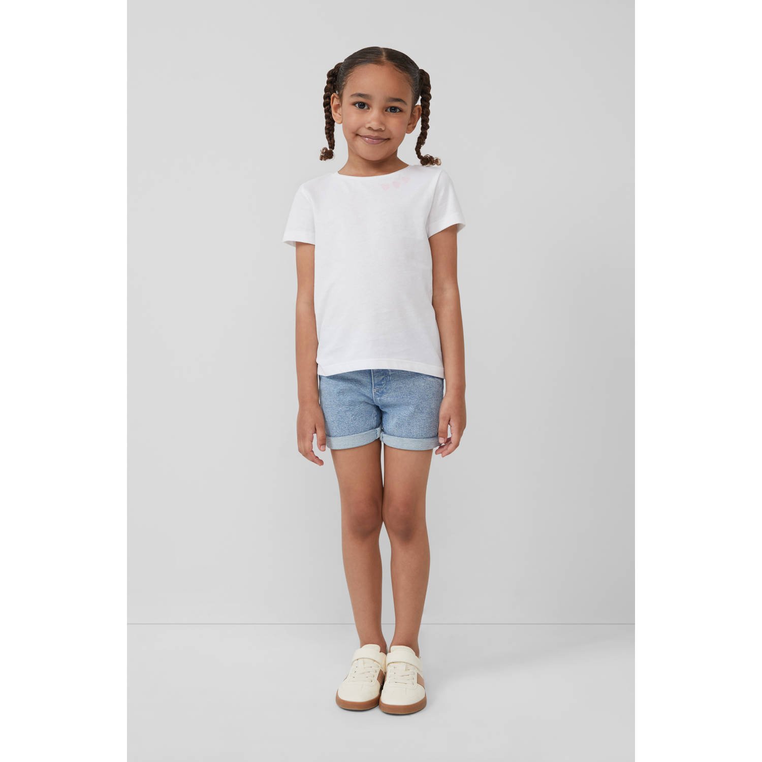 S.Oliver RED LABEL Loose fit T-shirt met print aan de voorkant