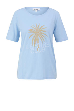 T-shirt lichtblauw