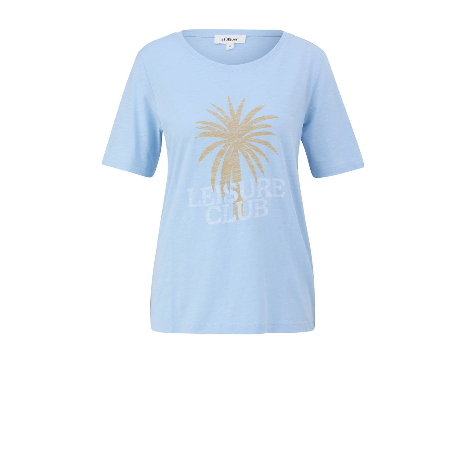 S.Oliver T-shirt lichtblauw