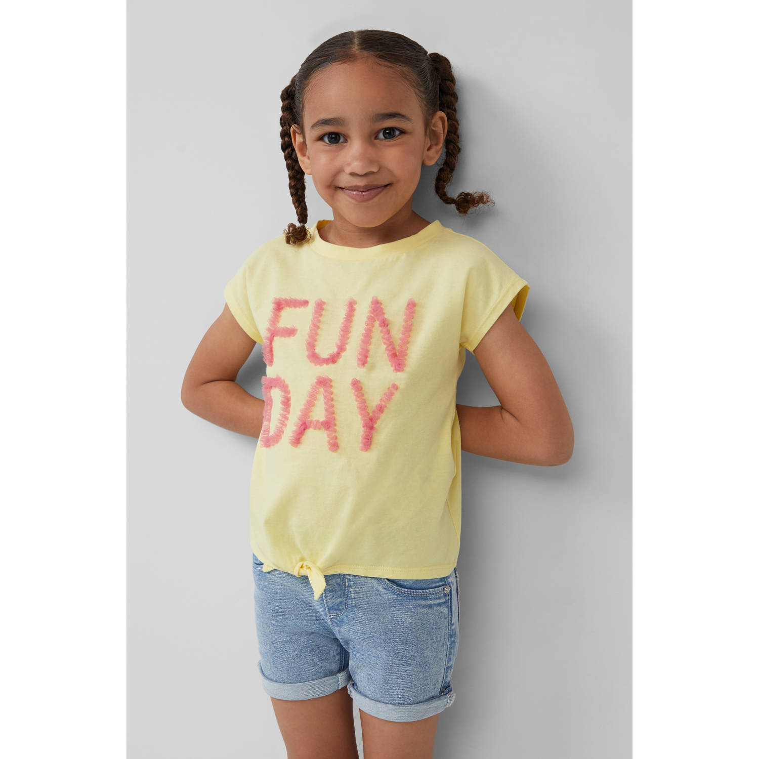 S.Oliver T-shirt lichtgeel