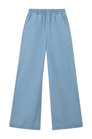 casual broek lichtblauw