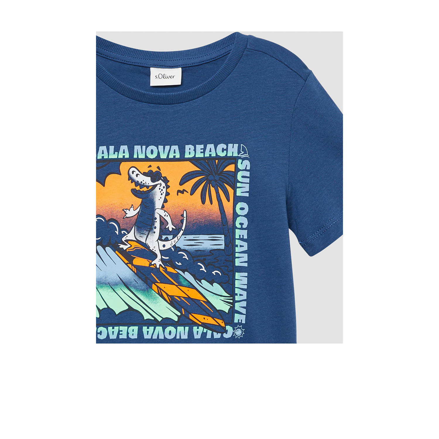 s.Oliver T-shirt donkerblauw