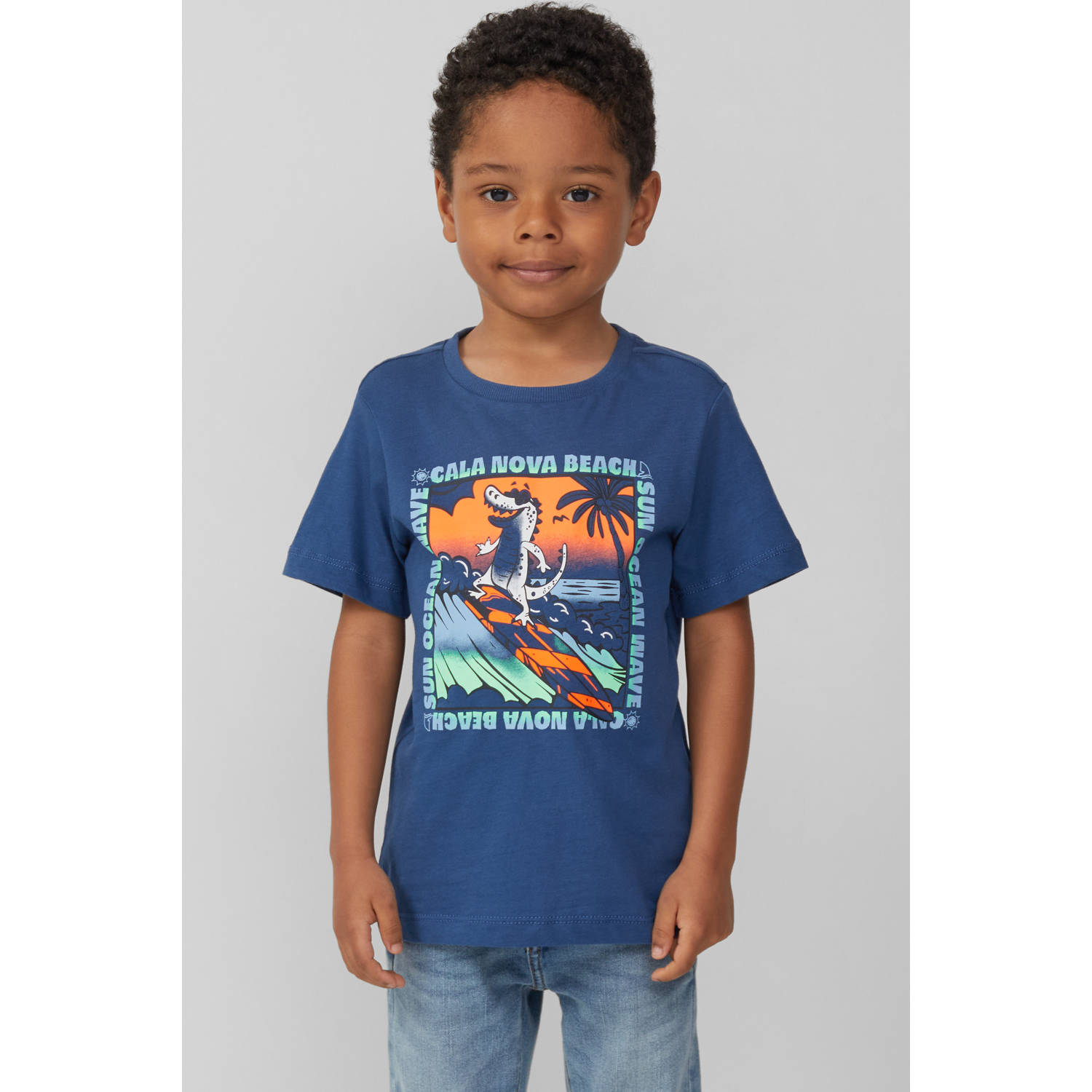 S.Oliver RED LABEL Regular fit T-shirt van puur katoen
