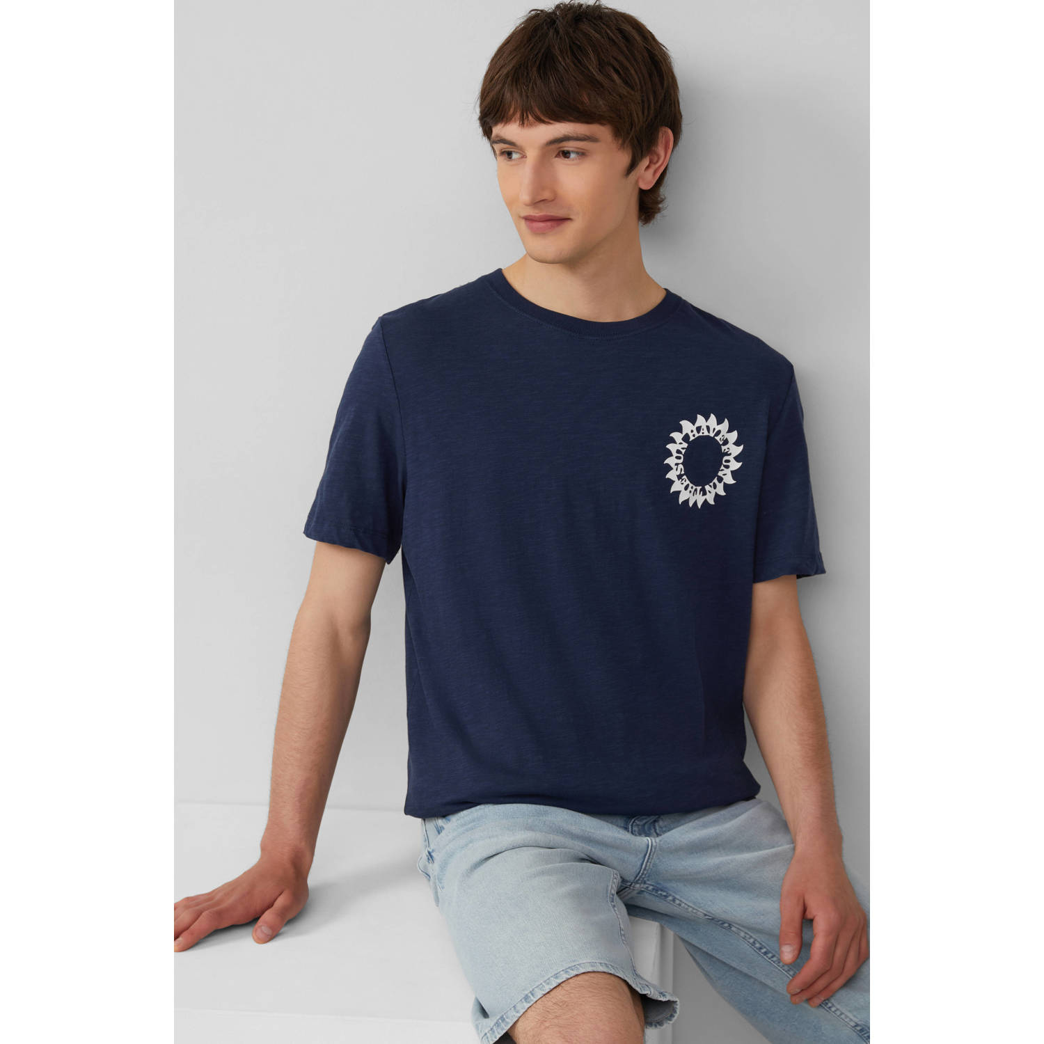 S.Oliver T-shirt donkerblauw