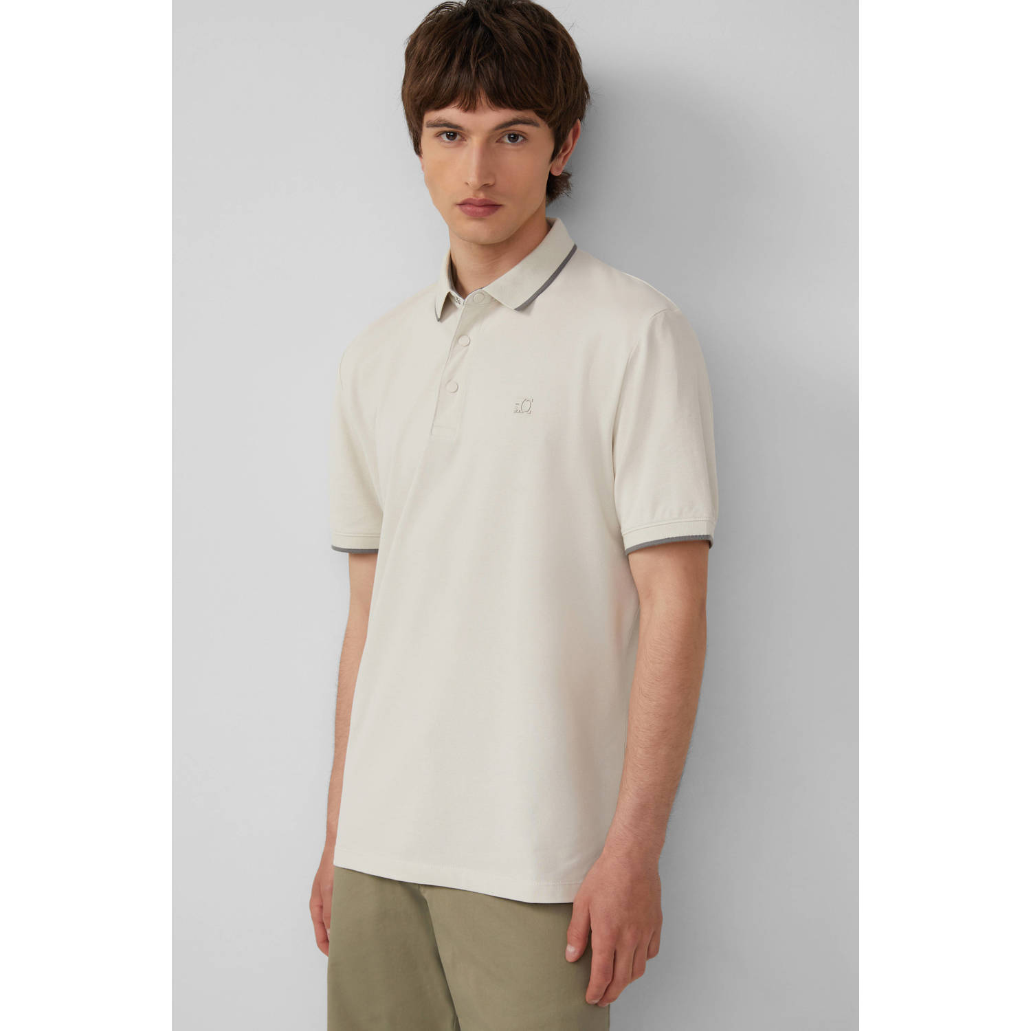 S.Oliver RED LABEL Regular fit poloshirt van katoenmix