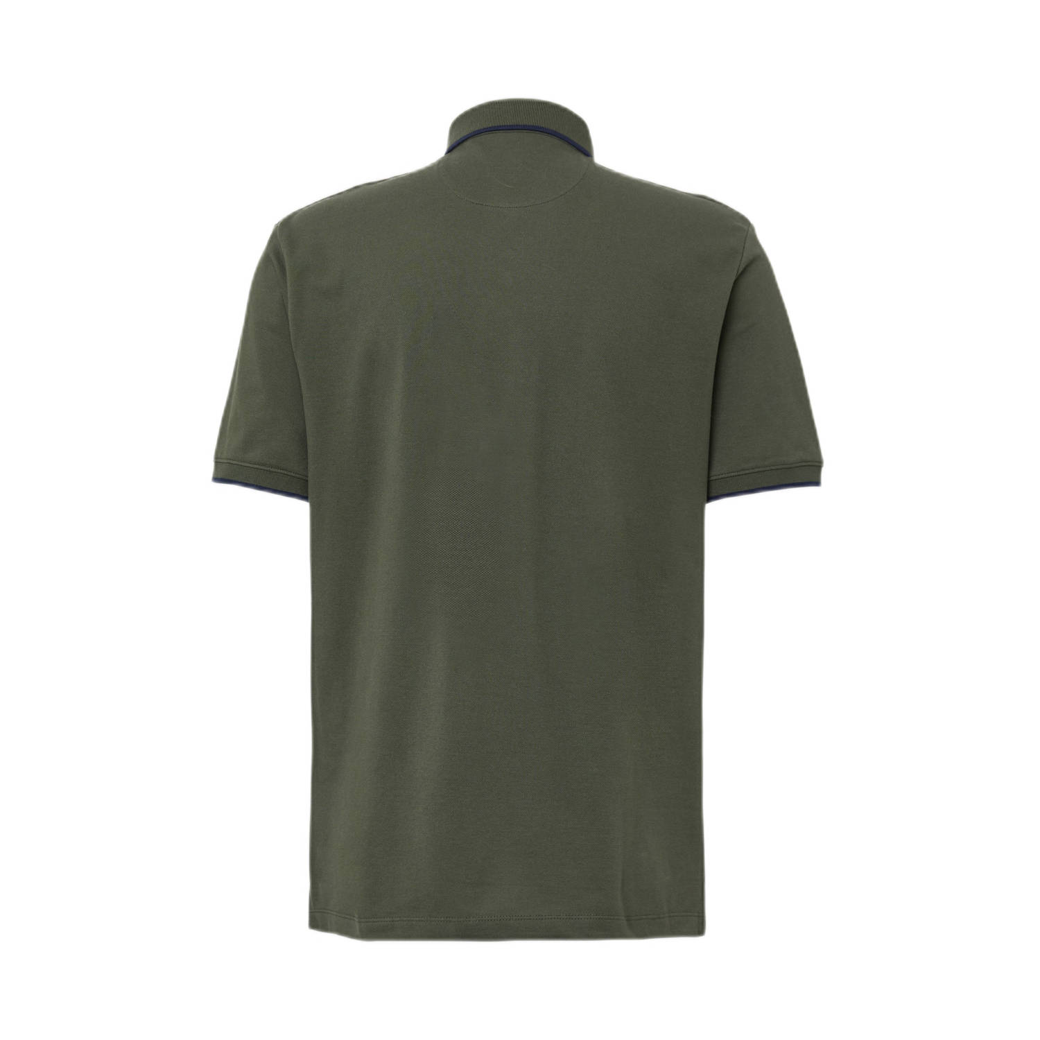 s.Oliver regular polo donkergroen