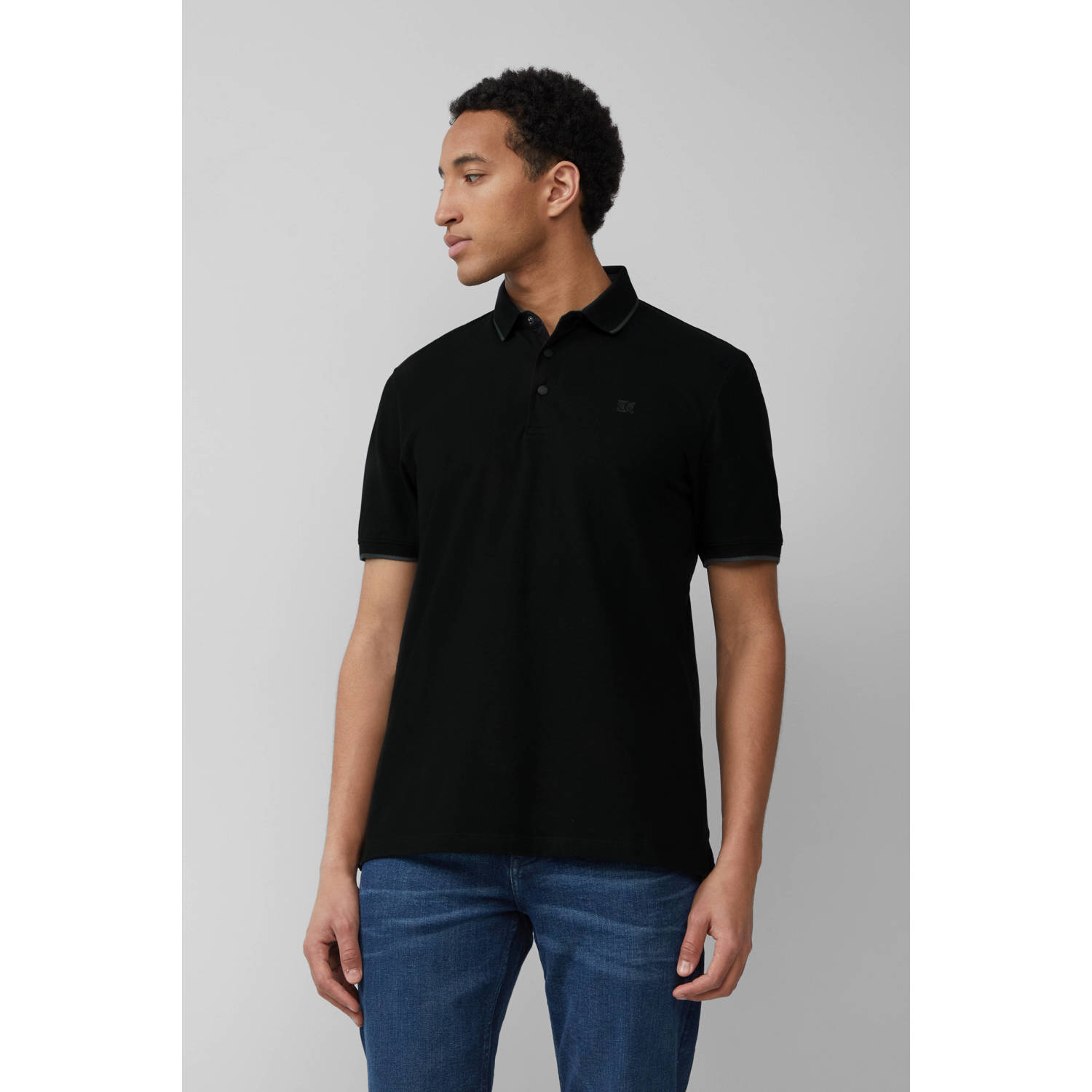 S.Oliver RED LABEL Regular fit poloshirt van katoenmix