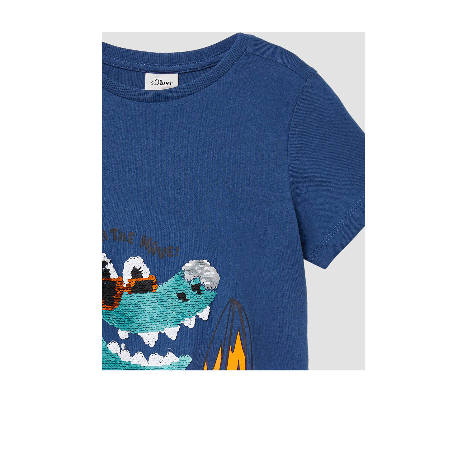 s.Oliver T-shirt donkerblauw