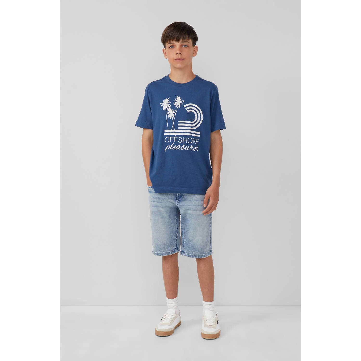 S.Oliver T-shirt donkerblauw