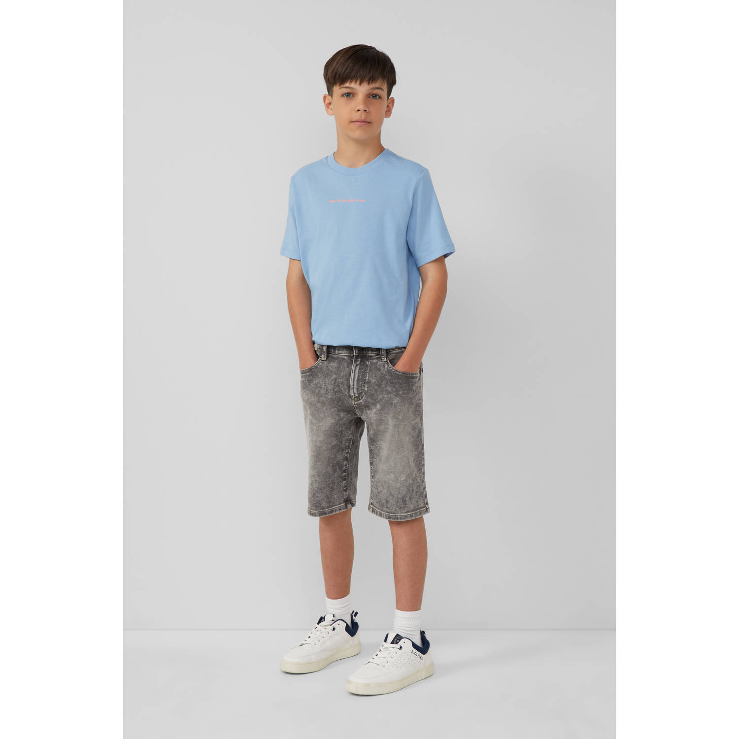 S.Oliver T-shirt lichtblauw