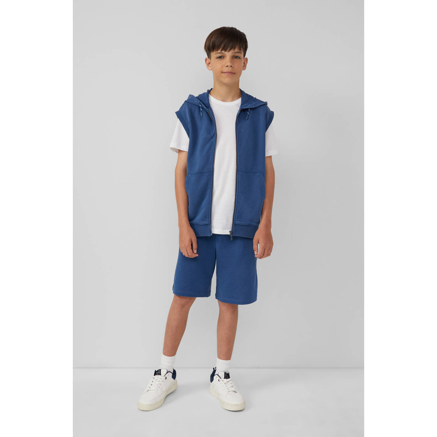 s.Oliver gilet donkerblauw