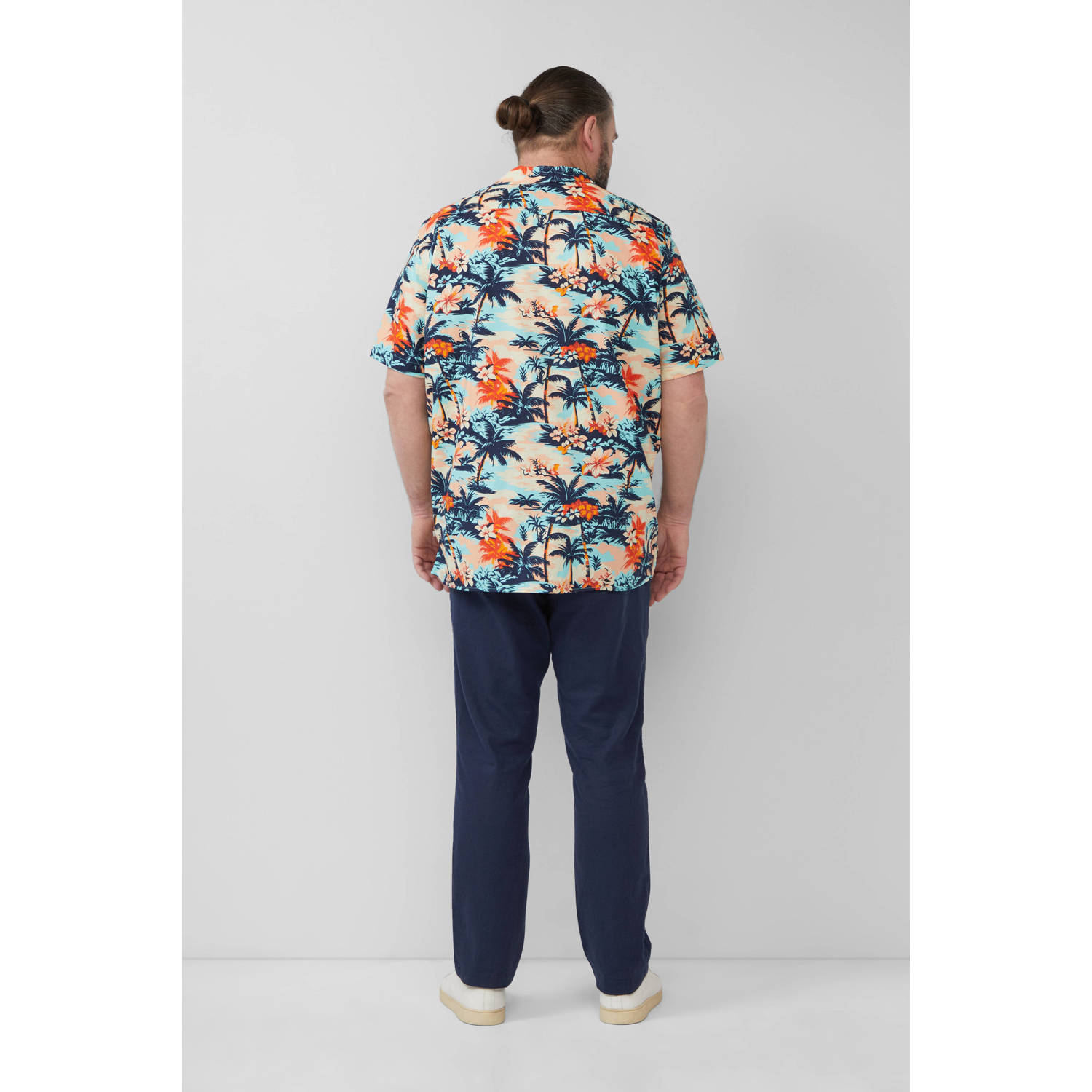 s.Oliver Big Size casual overhemd multi