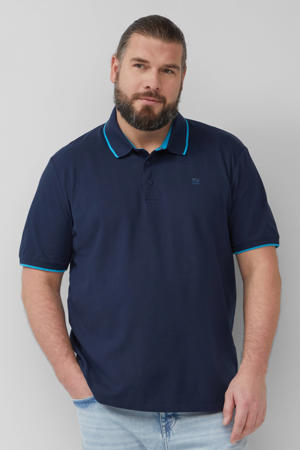 regular polo donkerblauw