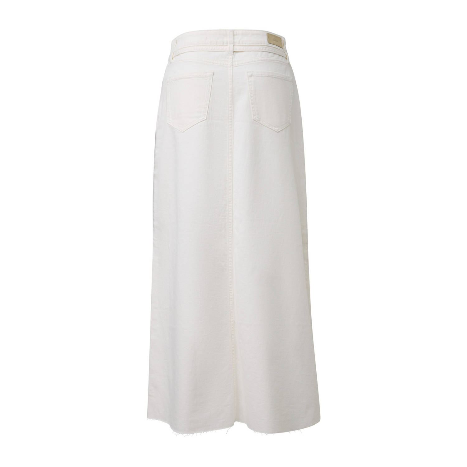 s.Oliver denim spijkerrok wit