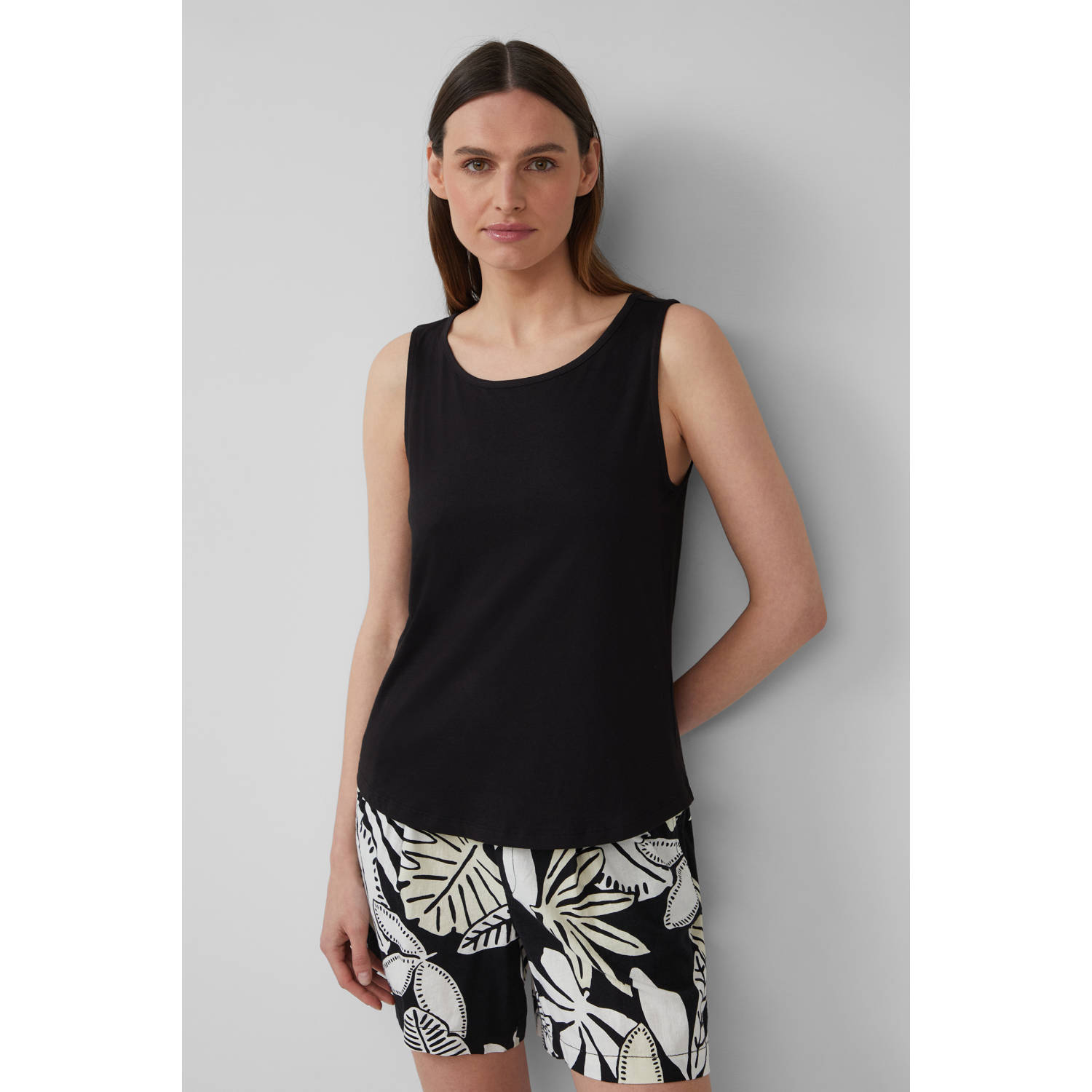 S.Oliver RED LABEL Regular fit top van katoenmix