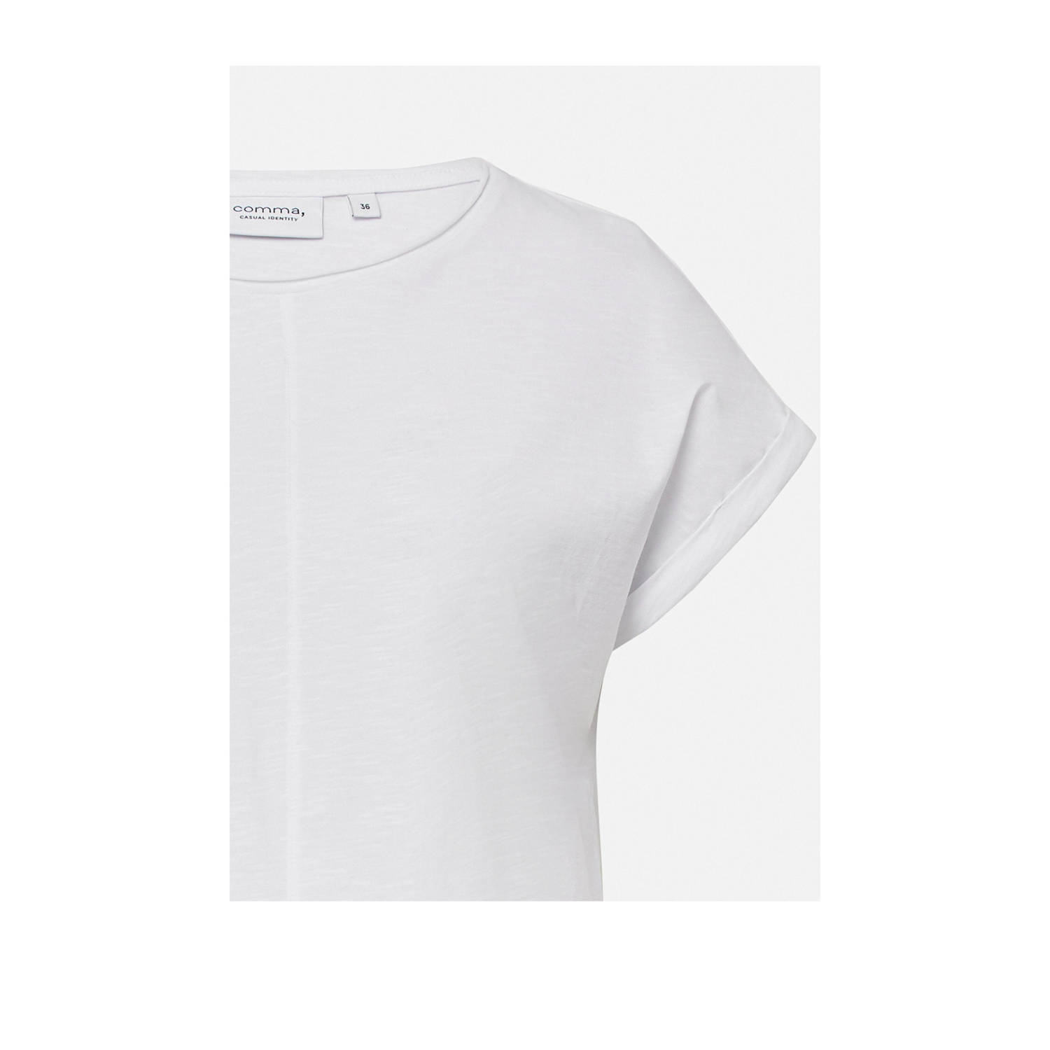 comma casual identity T-shirt wit