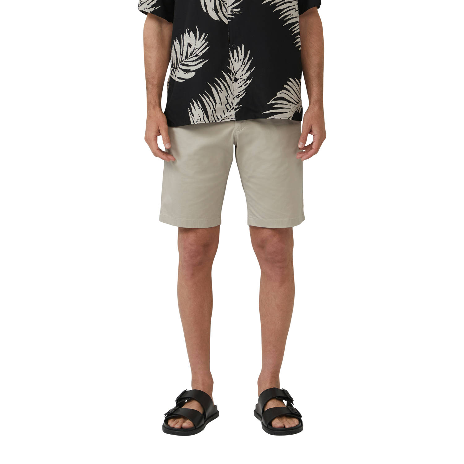 S.Oliver BLACK LABEL regular chino short ecru