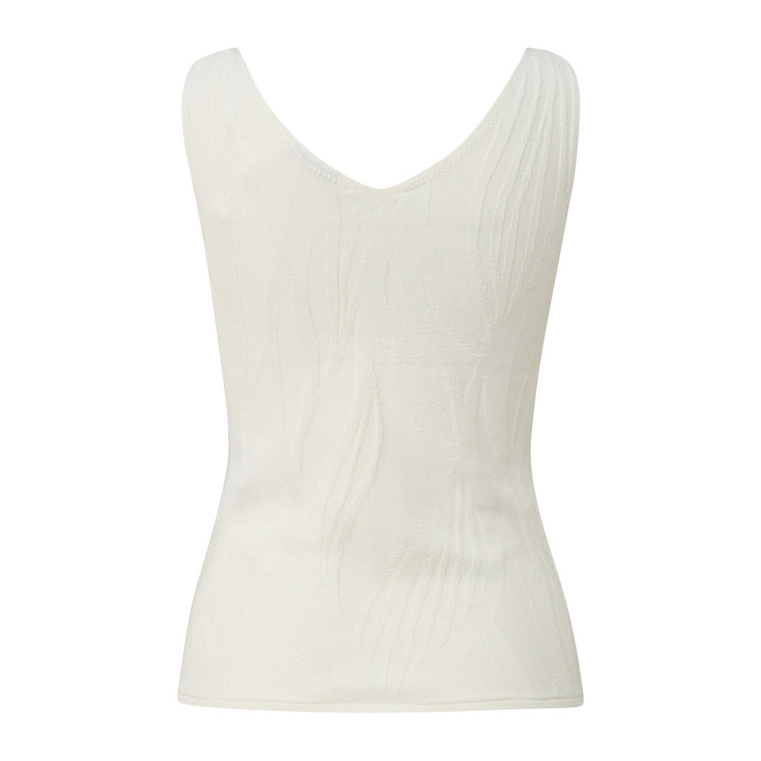 s.Oliver BLACK LABEL mouwloze top wit