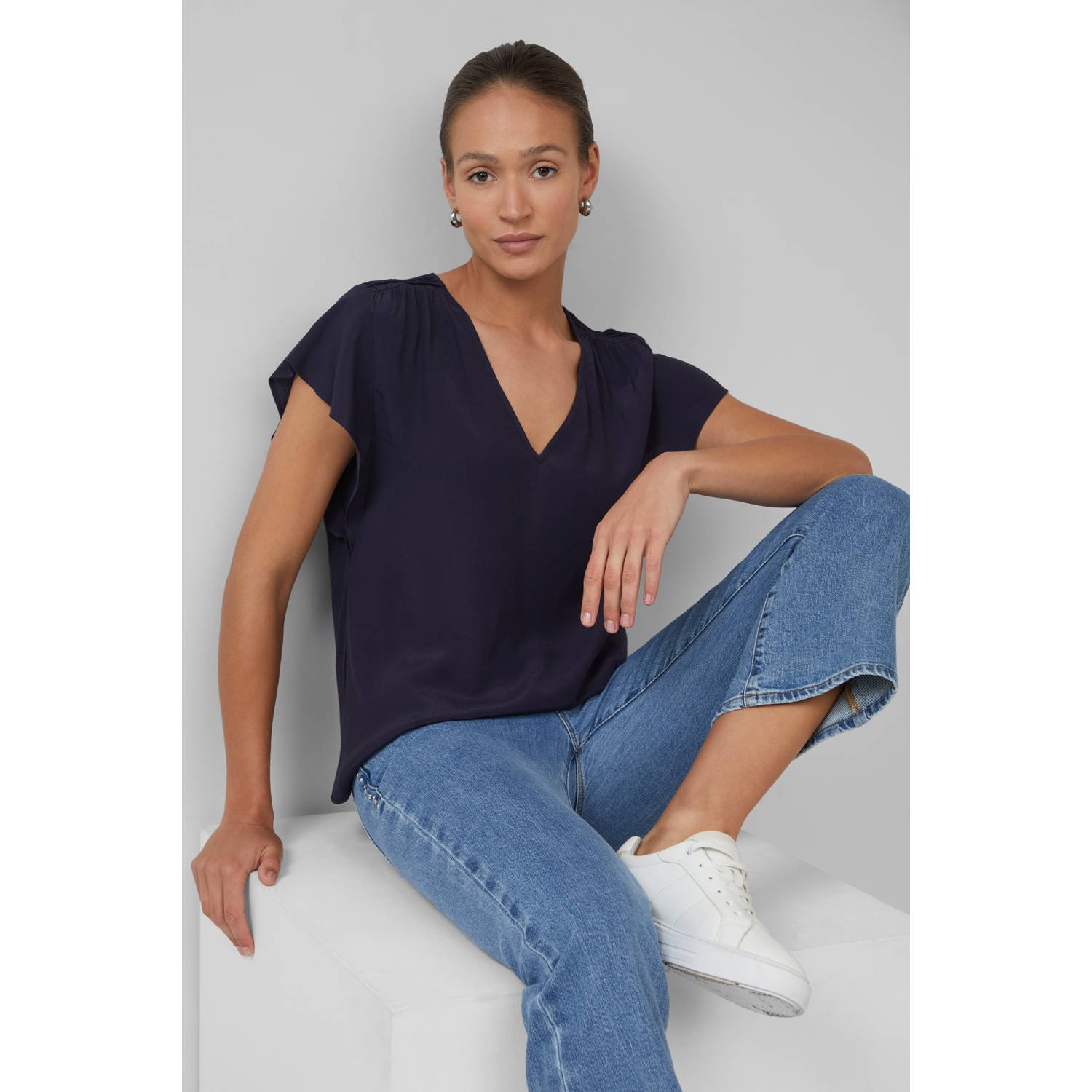 s.Oliver BLACK LABEL top marine